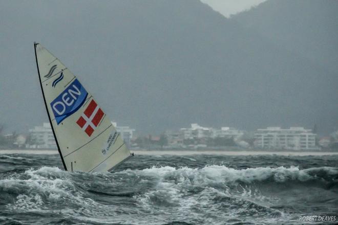 Rio 2016 – Extreme Finn sailing ©  Robert Deaves